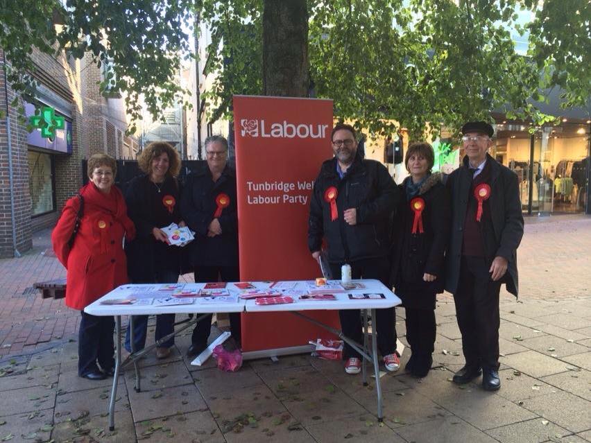 Campaigning in Tunbridge Wells
